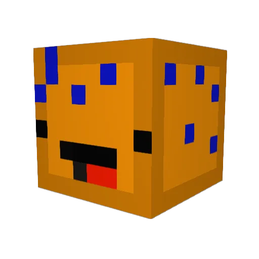 Mr_Rex27 Minecraft avatar head, 3D render