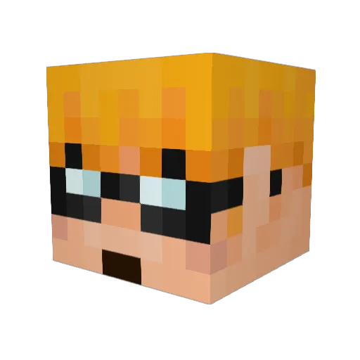 Mr_Scoturn Minecraft avatar head, 3D render