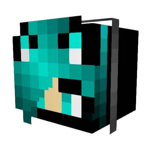 Mr_Seba Minecraft avatar head, 3D render