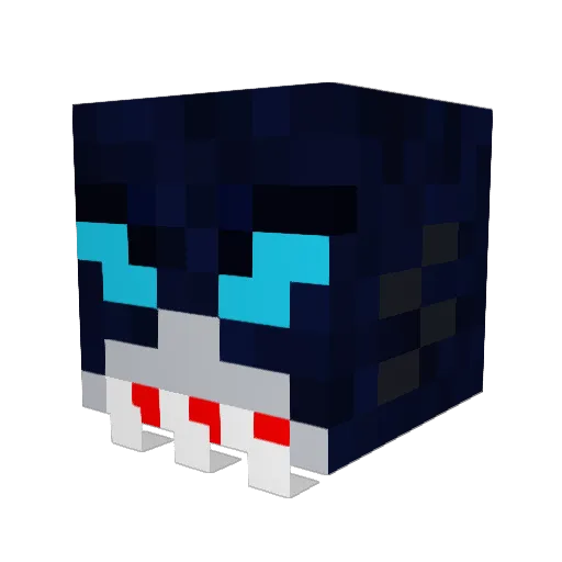 Mr_Shark_782 Minecraft avatar head, 3D render