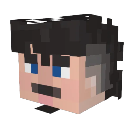 Mr_ShayTastic Minecraft avatar head, 3D render