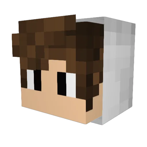 Mr_Sjertovic Minecraft avatar head, 3D render