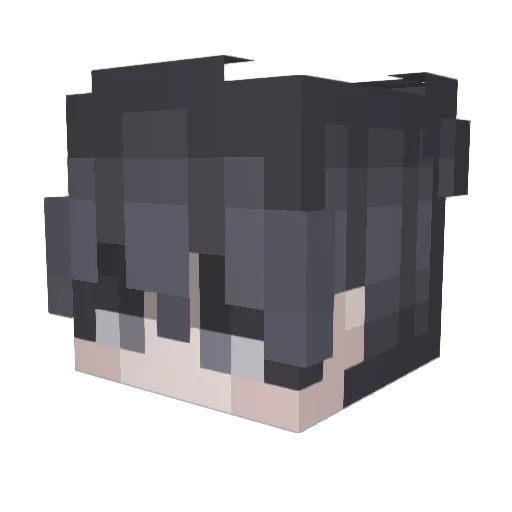 Mr_Spai_Z Minecraft avatar head, 3D render