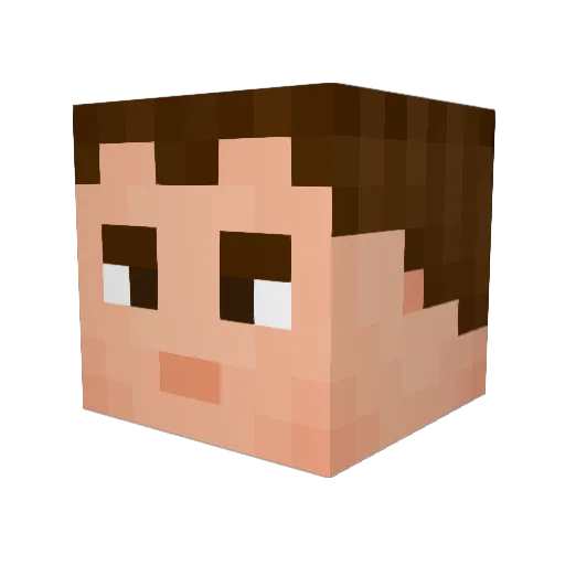 Mr_Squirrel1337 Minecraft avatar head, 3D render