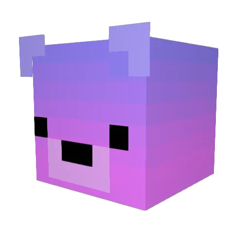 Mr_StickZ Minecraft avatar head, 3D render