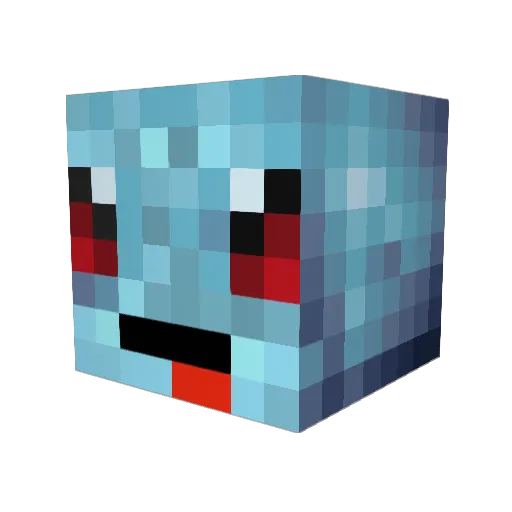 Mr_Teddy_Jr Minecraft avatar head, 3D render