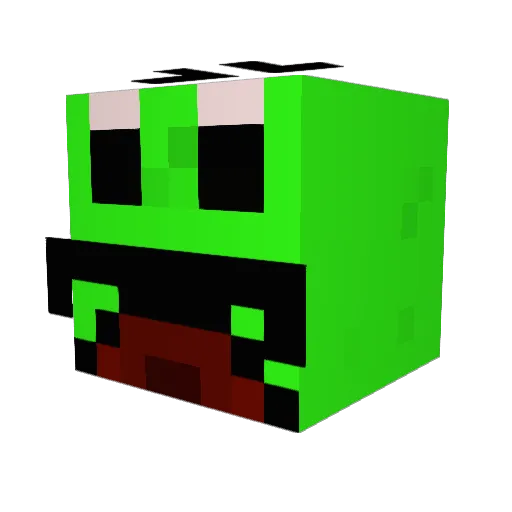 Mr_Tinkels Minecraft avatar head, 3D render