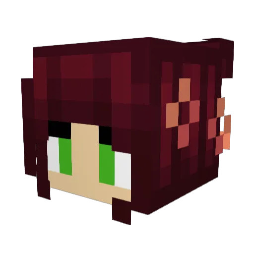 Mr_Trouble01 Minecraft avatar head, 3D render