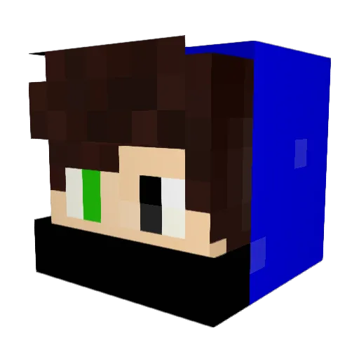 Mr_Ugnius Minecraft avatar head, 3D render