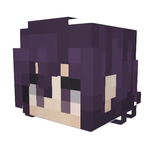 Mr_Uli Minecraft avatar head, 3D render