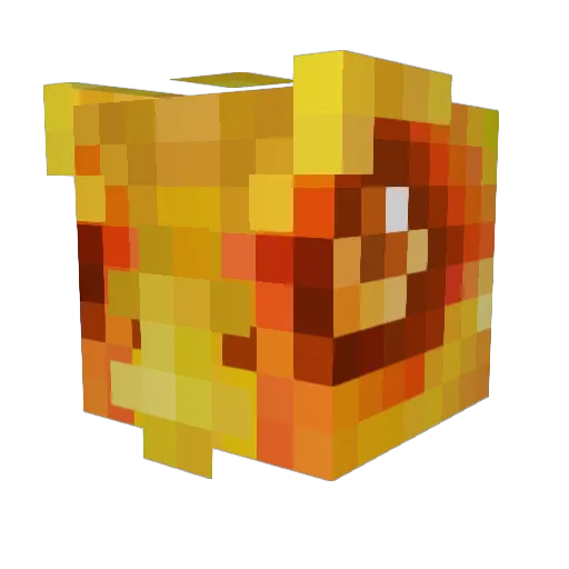 Mr_Unknow Minecraft avatar head, 3D render