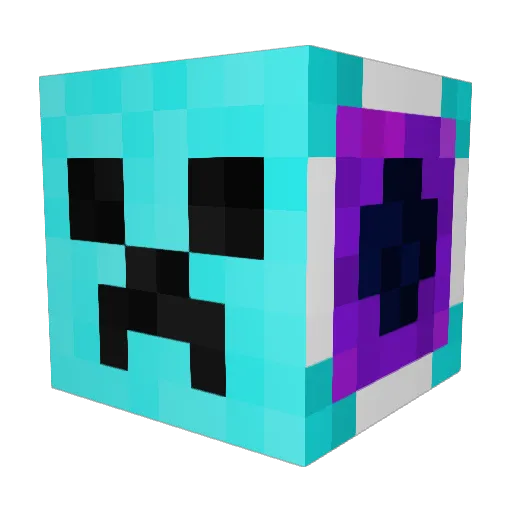 Mr_Unknown2010 Minecraft avatar head, 3D render