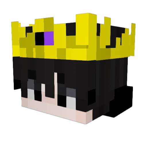 Mr_Wammu Minecraft avatar head, 3D render