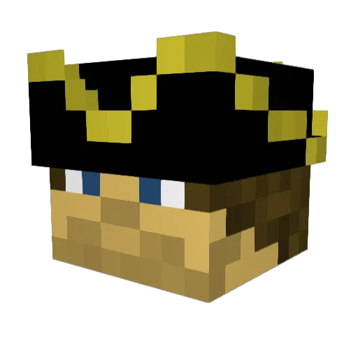 Mr_Whittle Minecraft avatar head, 3D render