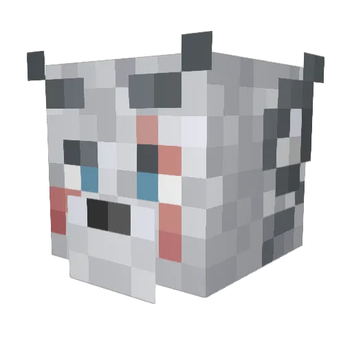 Mr_Xenomorph12 Minecraft avatar head, 3D render