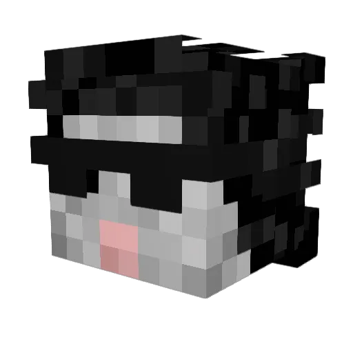 Mr_Yamik Minecraft avatar head, 3D render