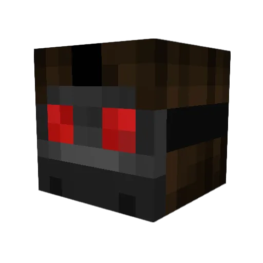 Mr_Zeppilin_HD Minecraft avatar head, 3D render