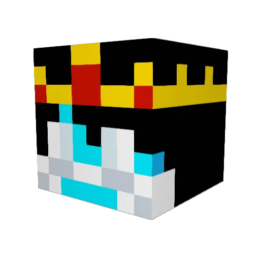 Mr__Buu Minecraft avatar head, 3D render