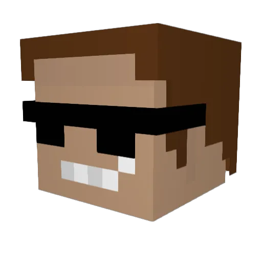 Mr__Mongo Minecraft avatar head, 3D render