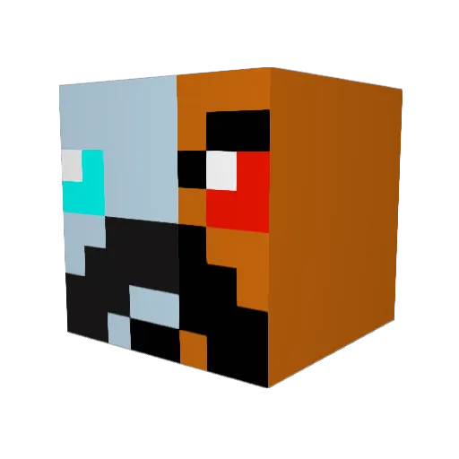 Mr__Patate Minecraft avatar head, 3D render