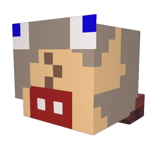 Mr__PoOl Minecraft avatar head, 3D render