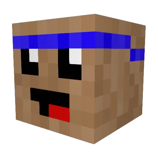 Mr___Peanut Minecraft avatar head, 3D render