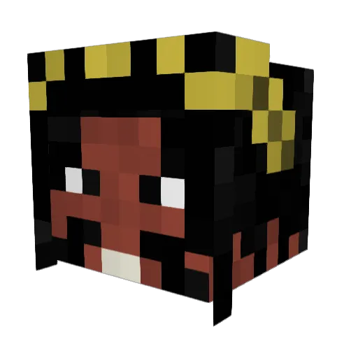 Mr_______ Minecraft avatar head, 3D render