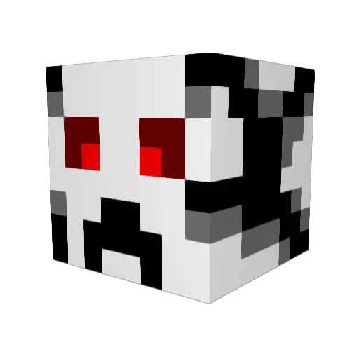 Mr_apocalypse25 Minecraft avatar head, 3D render