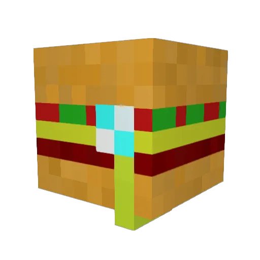 Mr_burger2009 Minecraft avatar head, 3D render