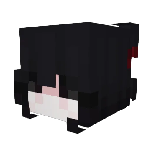 Mr_c_x Minecraft avatar head, 3D render