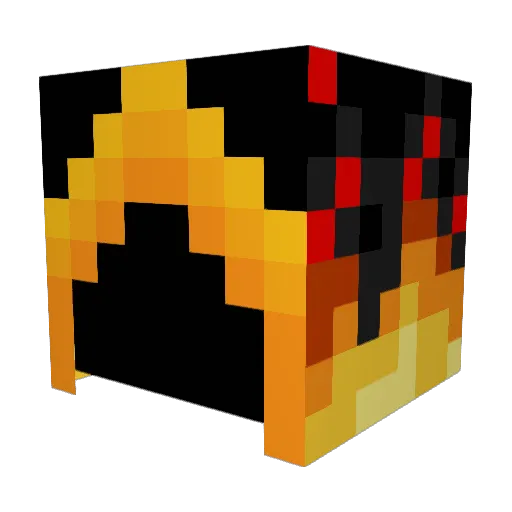 Mr_crab46 Minecraft avatar head, 3D render