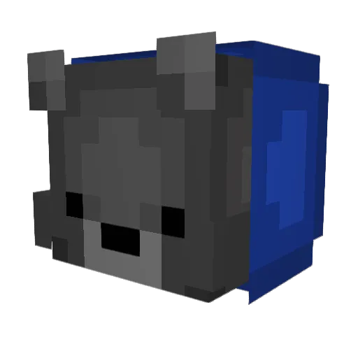 Mr_kim3 Minecraft avatar head, 3D render