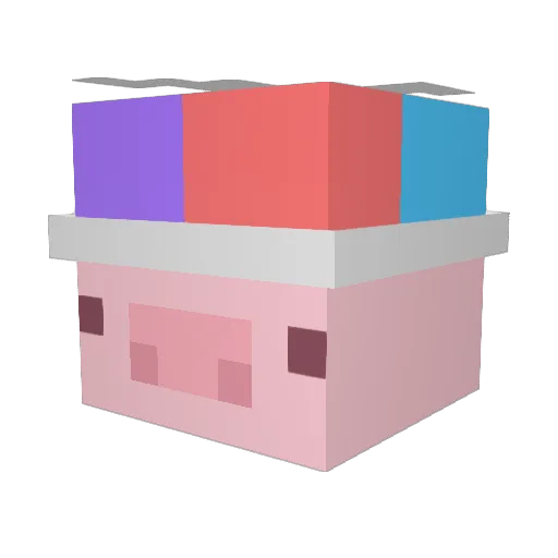 Mr_maniuter Minecraft avatar head, 3D render