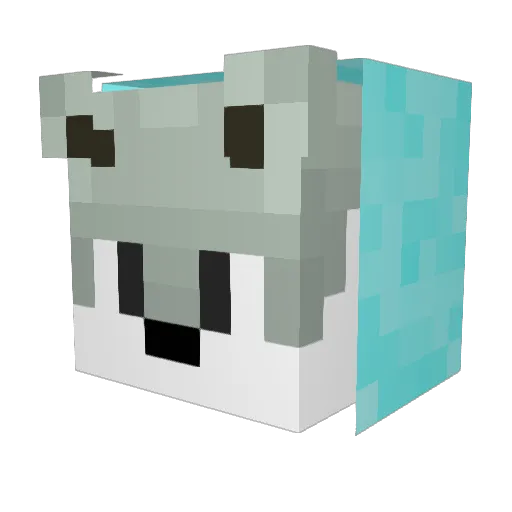 Mr_mrsch Minecraft avatar head, 3D render