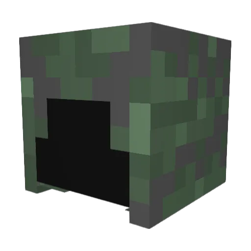 Mr_notyou Minecraft avatar head, 3D render