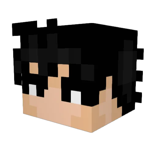 Mr_pegazzTTV Minecraft avatar head, 3D render