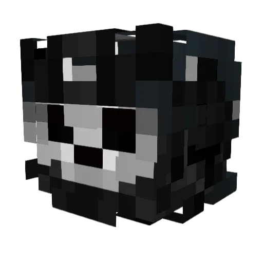 Mr_shark111 Minecraft avatar head, 3D render
