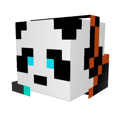 Mr_skot001 Minecraft avatar head, 3D render