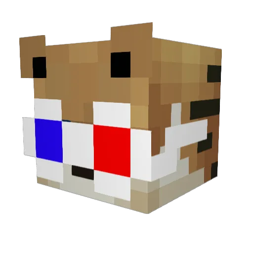 Mr_smultering Minecraft avatar head, 3D render