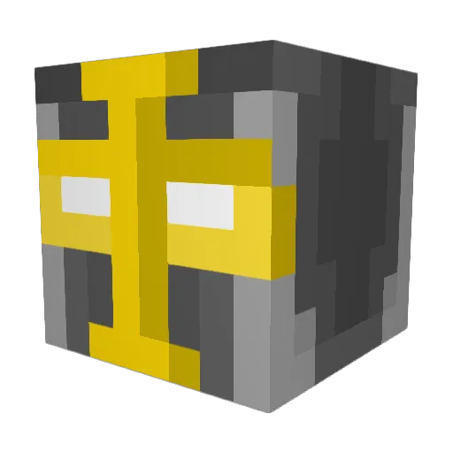 Mr_snake___ Minecraft avatar head, 3D render