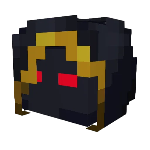 Mr_sprey Minecraft avatar head, 3D render