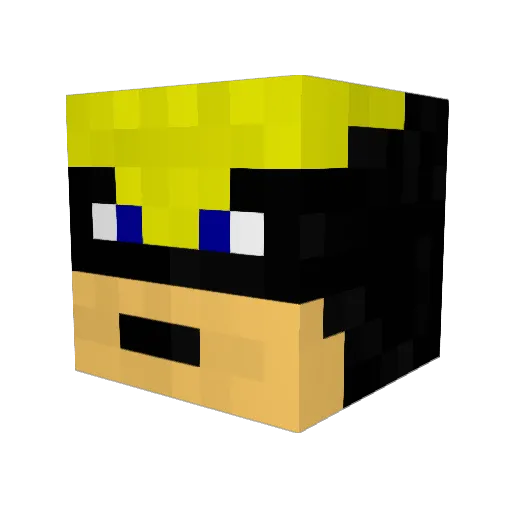 Mr_stewie Minecraft avatar head, 3D render