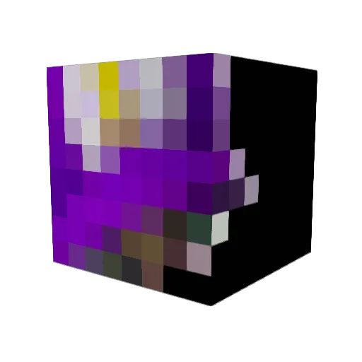 Mr_worldwide666 Minecraft avatar head, 3D render