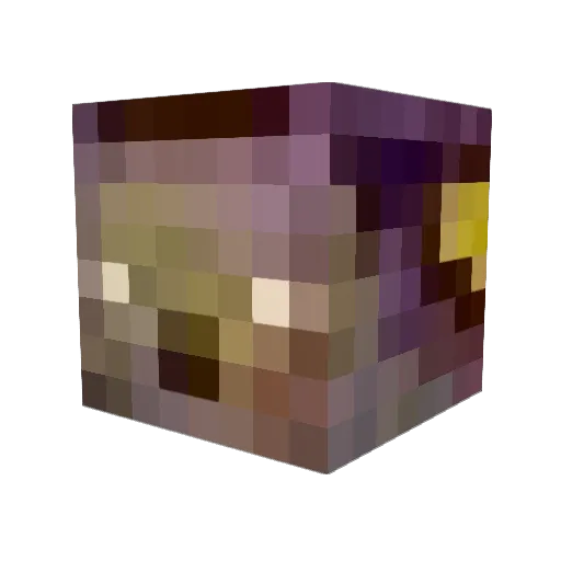 MrackAttack Minecraft avatar head, 3D render
