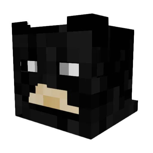 Mrave97 Minecraft avatar head, 3D render