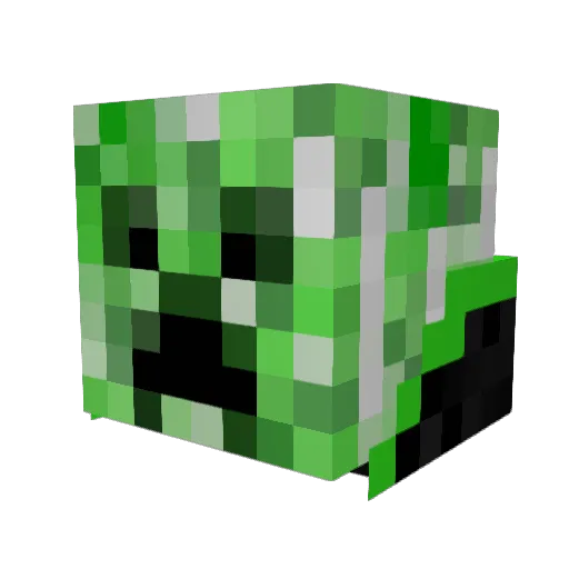 Mrawsomeman11 Minecraft avatar head, 3D render