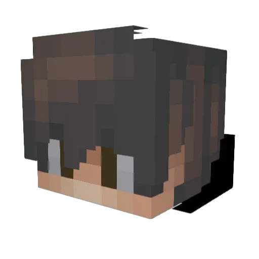 Mrbadabang21 Minecraft avatar head, 3D render