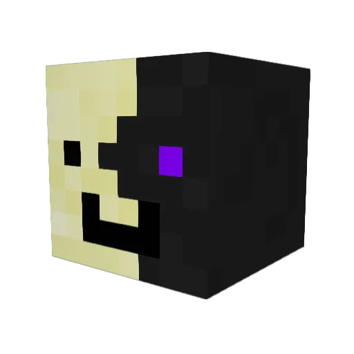 Mrbanana2012 Minecraft avatar head, 3D render