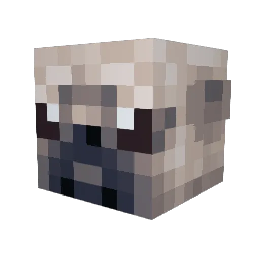 Mrbruno0510 Minecraft avatar head, 3D render
