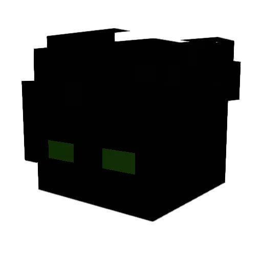 Mrchango5826 Minecraft avatar head, 3D render
